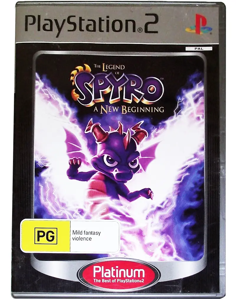 The Legend Of Spyro A New Beginning (Platinum) Ps2 Pal *Complete* (Refurbed) 1