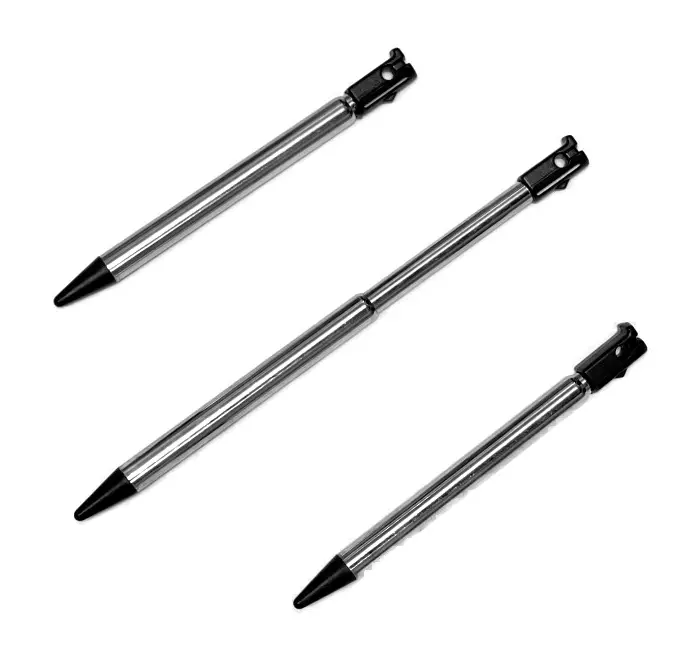 3 X Black Retractable Nintendo Original 3Ds Touch Screen Stylus Nintendo 1