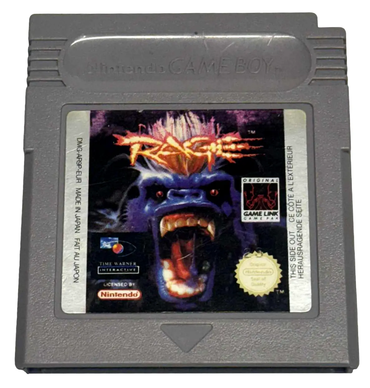 Primal Rage Nintendo Gameboy Cartridge (Preowned) 1