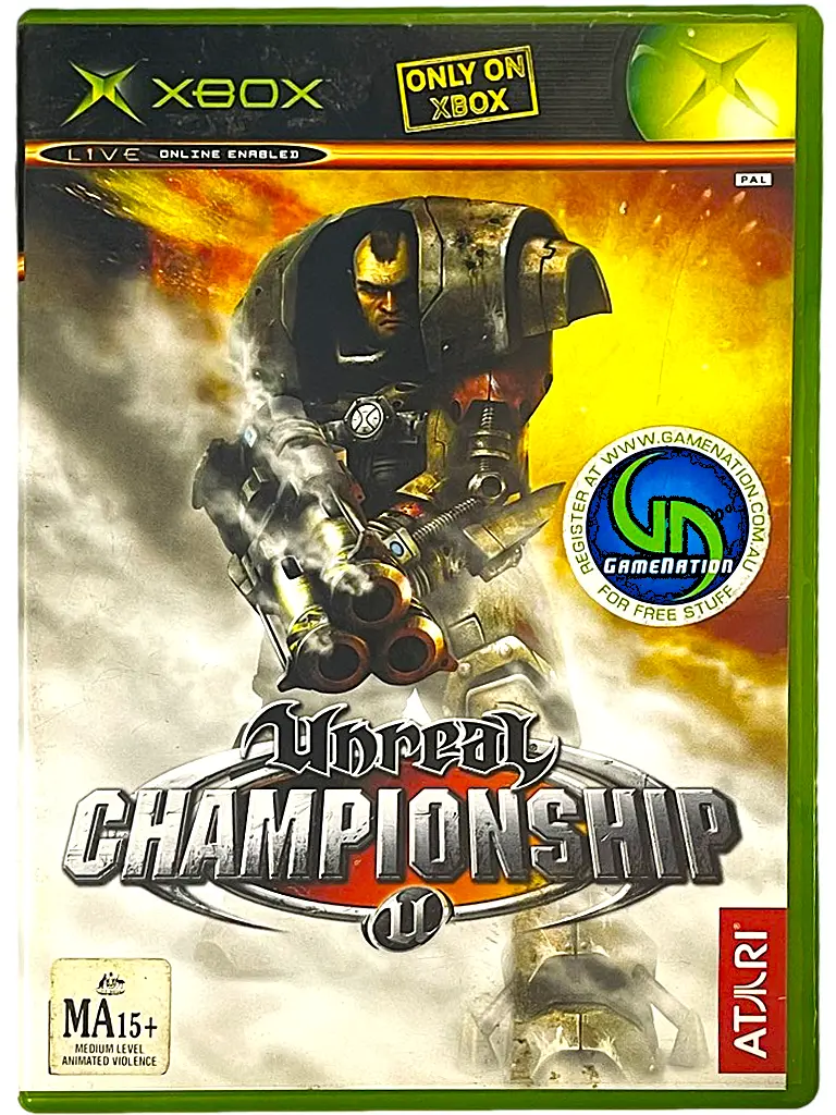 Unreal Championship Xbox Original Pal *Complete* (Preowned) 1