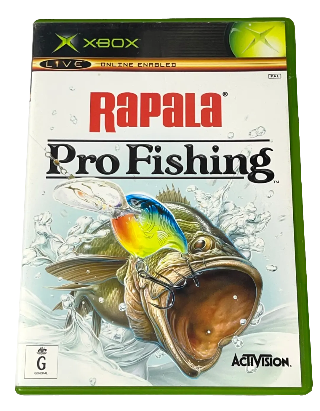Rapala Pro Fishing Xbox Pal  *No Manual* (Preowned) 1