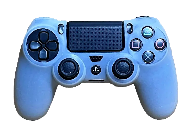 Silicone Cover For Ps4 Controller Case Skin  Clear White 1