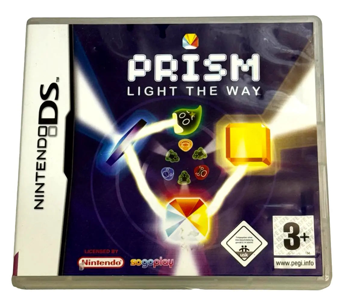 Prism Light The Way Nintendo Ds 2Ds 3Ds Game *No Manual* (Preowned) 1