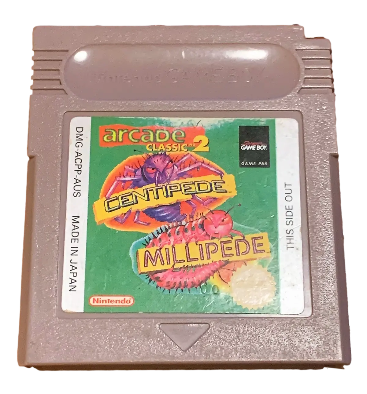 Centipede Millipede Nintendo Gameboy Cartridge #2 (Preowned) 1