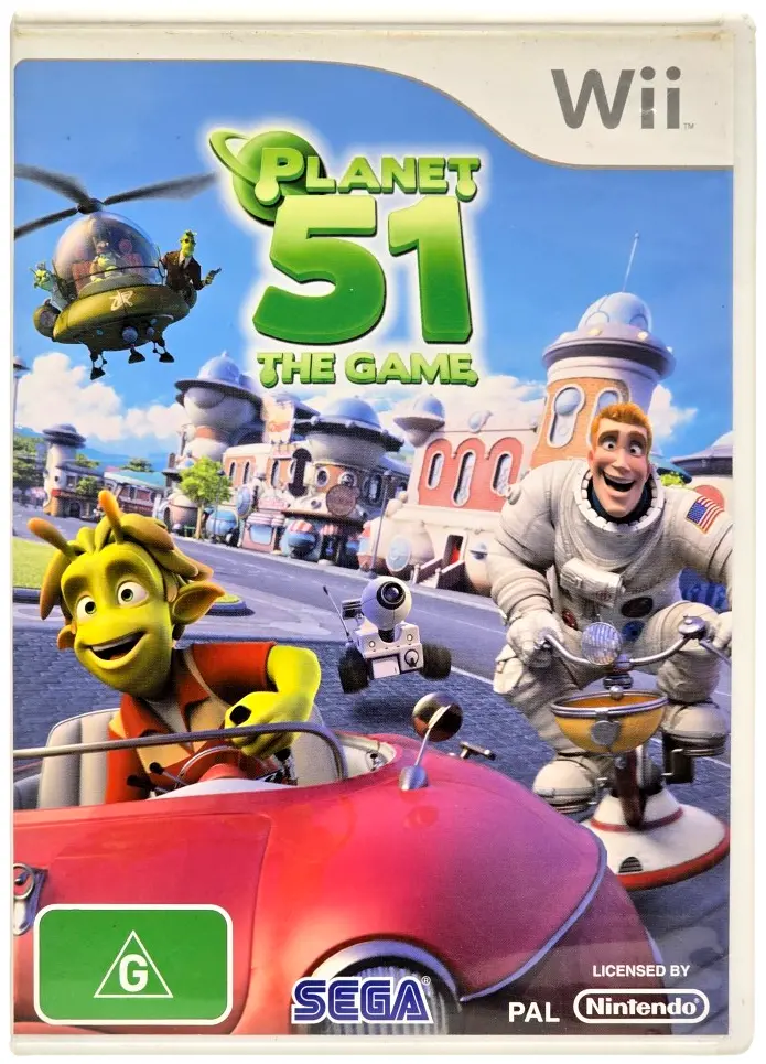 Planet 51 The Game Nintendo Wii Pal *Complete* (Preowned) 1