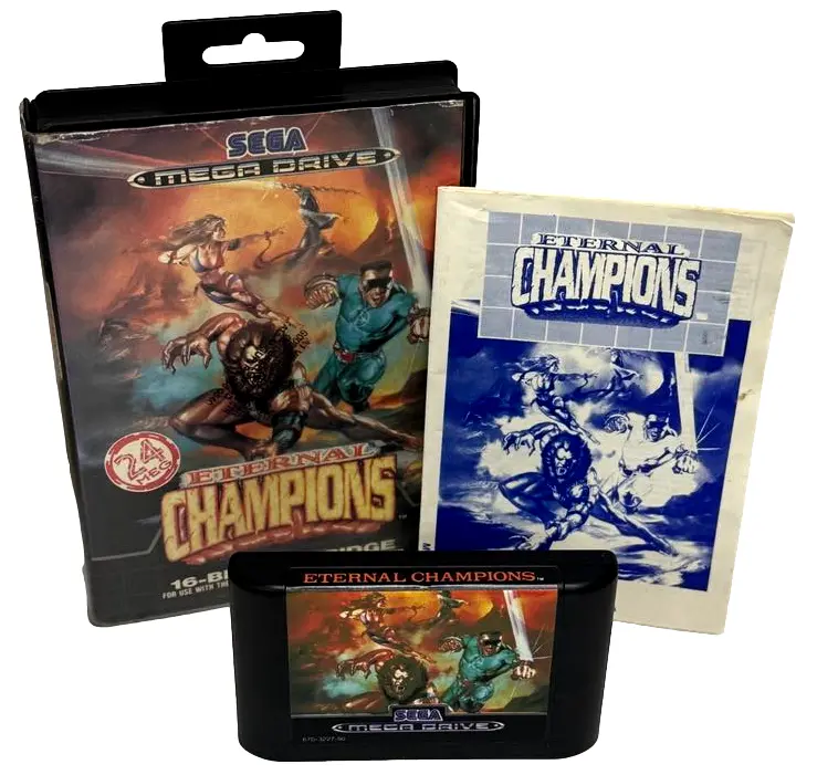 Eternal Champions Sega Mega Drive *Complete* Ex Rental (Preowned) 1