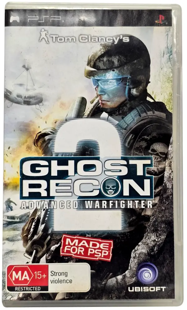 Tom Clancy's Ghost Recon 2 Advanced Warfighter Sony Psp Game 1