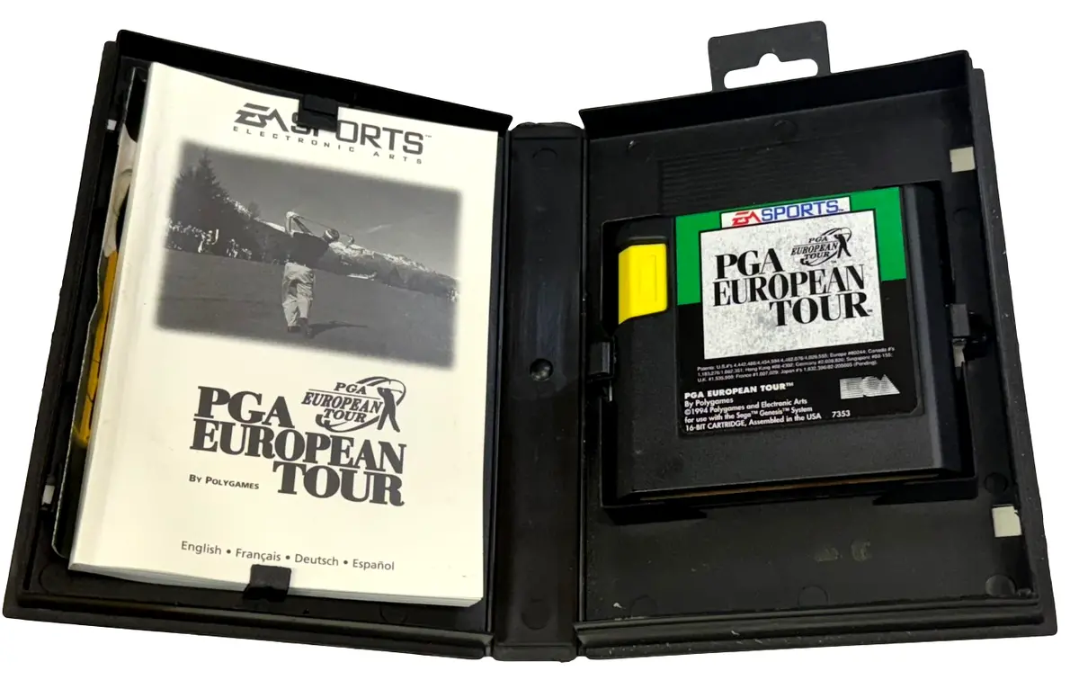 Pga European Tour Sega Mega Drive *Complete* (Preowned) 2