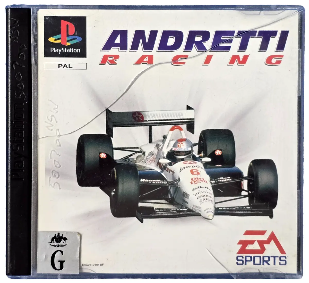 Andretti Racing Pal Ps1 Ps2 Ps3 *Complete* Playstation (Preowned) 1