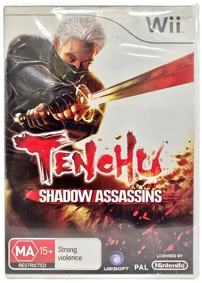 Tenchu Shadow Assassins Nintendo Wii Pal *Complete*  (Preowned) 1