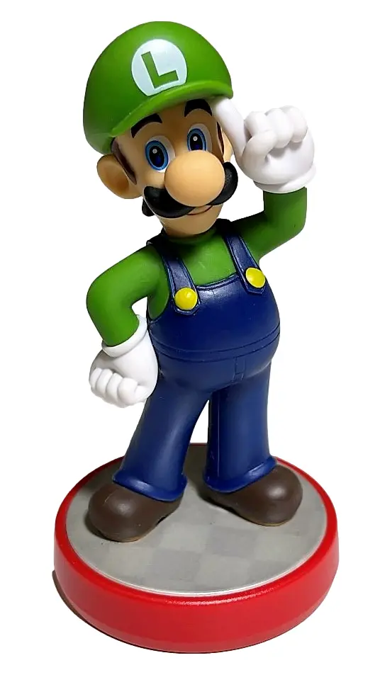 Super Mario Collection Luigi Nintendo Amiibo Loose (Preowned) 1