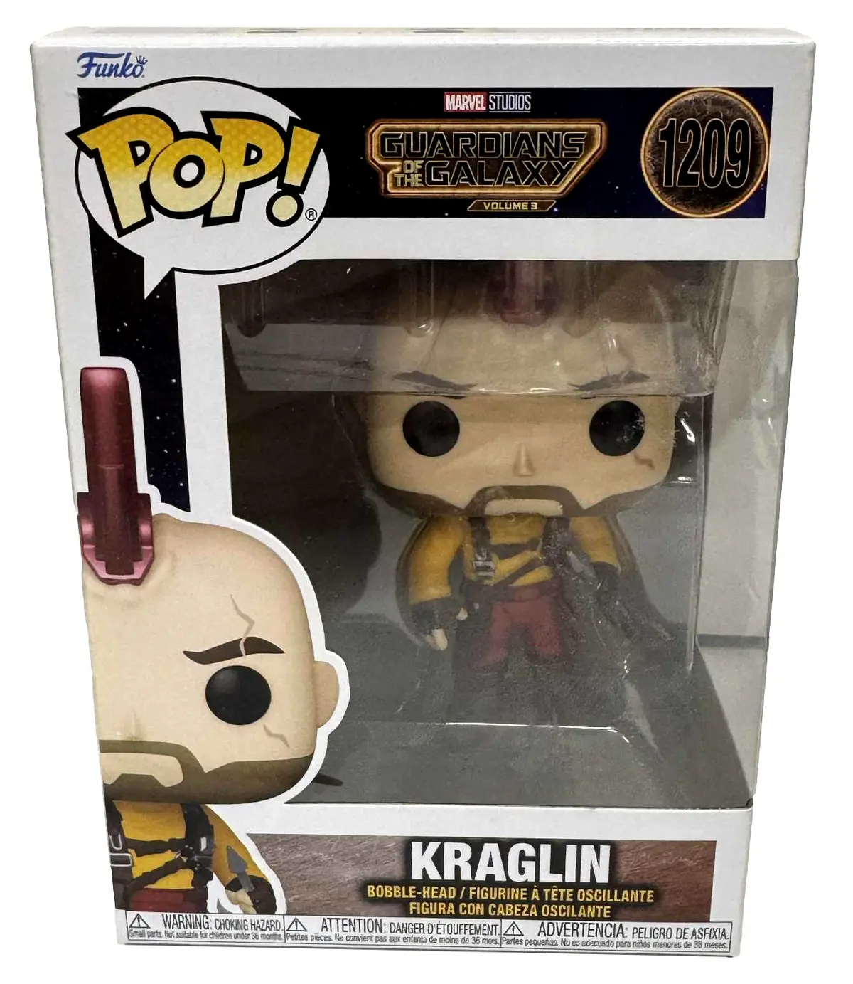 Kraglin 1209 Gaurdians Of The Galaxy Funko Pop! (Preowned) 1