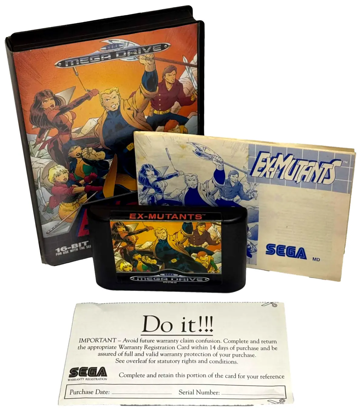 Ex-Mutants Sega Mega Drive *Complete* (Preowned) 1