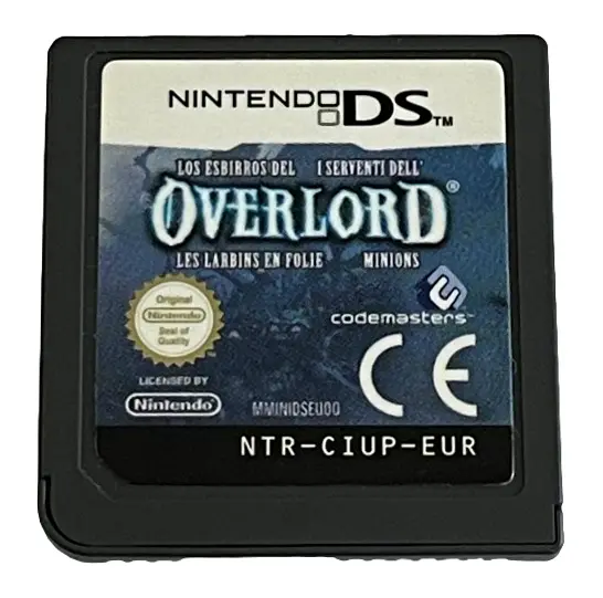 Overlord Minions Nintendo Ds 2Ds 3Ds *Cartridge Only* (Preowned) 1