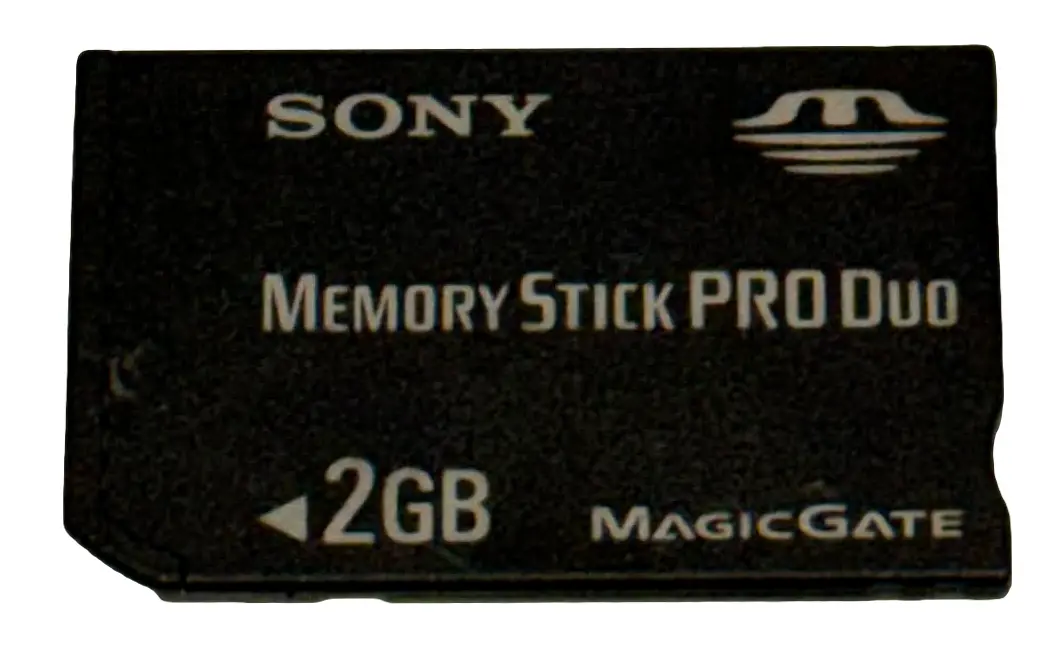 Sony 2Gb Psp Memory Stick Pro Duo Memory Card Camera Memory Genuine (Preowned) 1