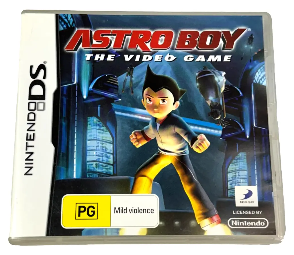 Astro Boy The Video Game Nintendo Ds 2Ds 3Ds Game *Complete* (Preowned) 1
