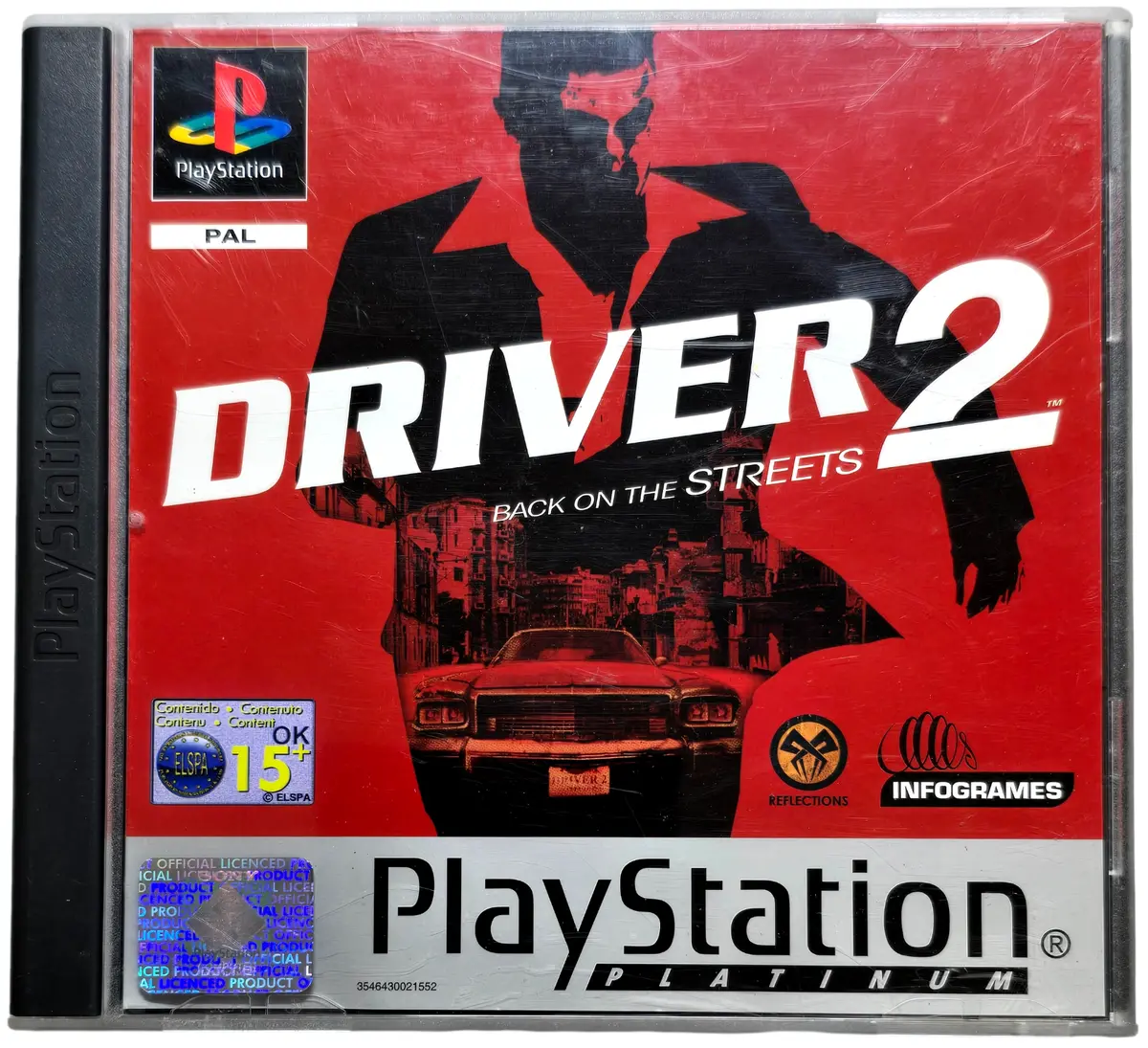 Driver 2 Back On The Streets Ps1 Ps2 Ps3 Pal *Complete*  Platinum #2 (Preowned) 1