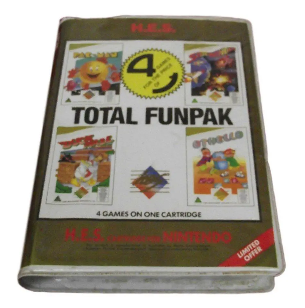 Total Funpak Nintendo Hes Nes Boxed Pal Piggy Back #2 (Preowned) 1
