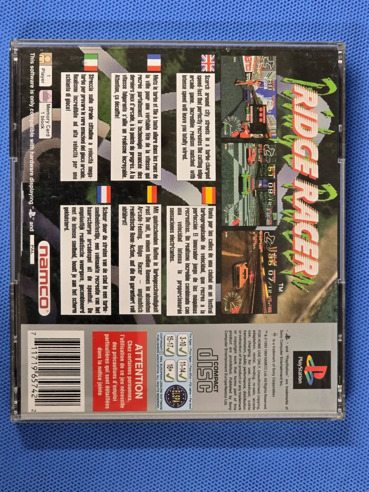 Ridge Racer Ps1 Ps2 Ps3 Pal *Complete* Playstation #2 (Preowned) 2