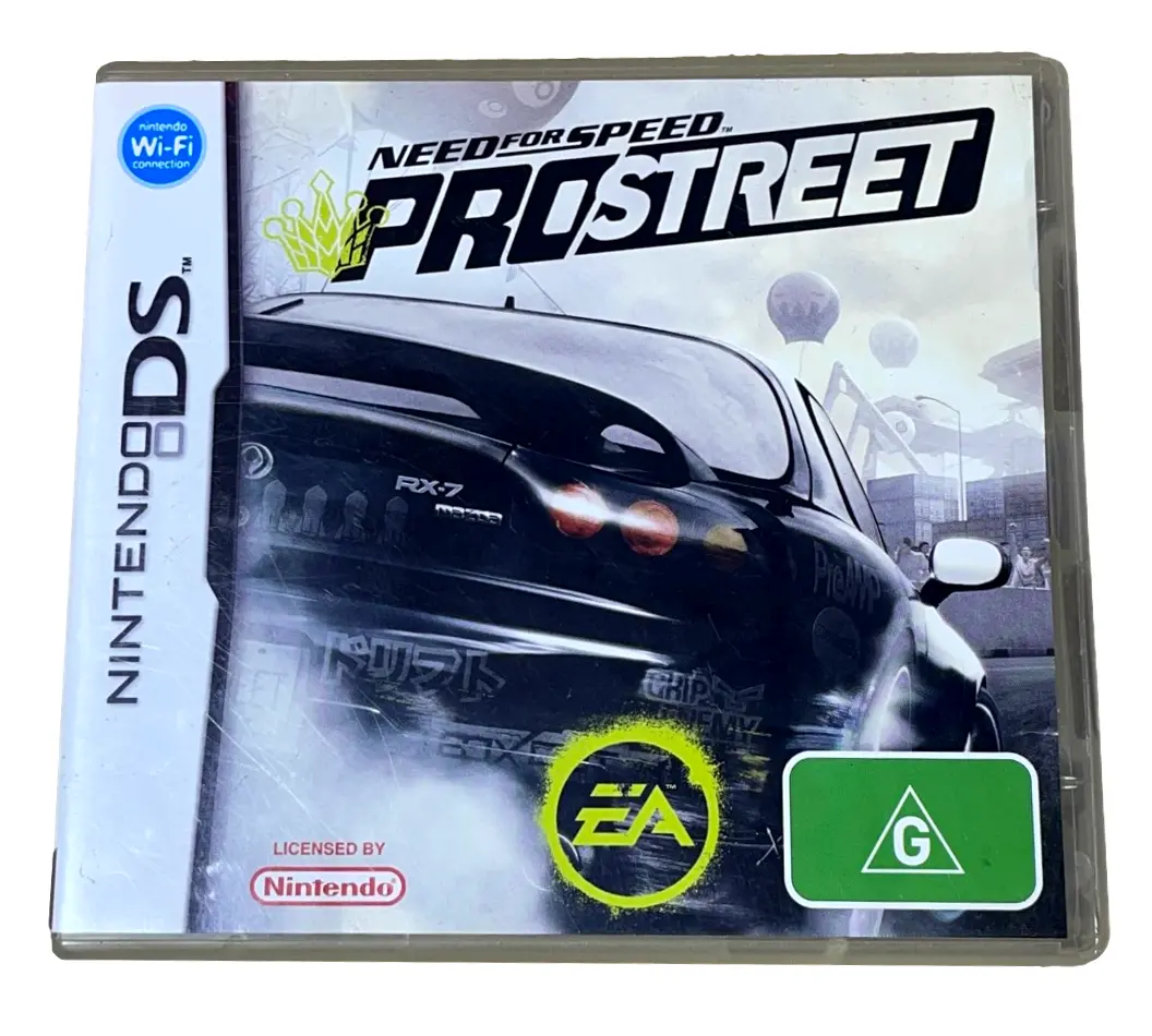 Need For Speed Pro-Street Nintendo Ds 2Ds 3Ds Game *No Manual* (Pre-Owned) 1