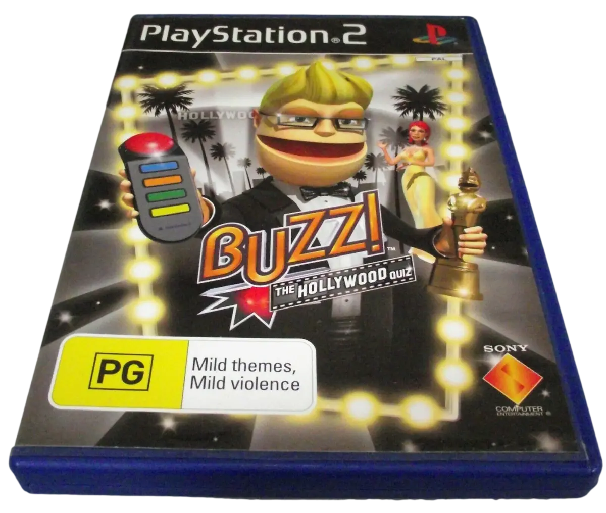 Buzz Ps2 Playstation 2 Ultimate Selection Pal Games Buzz Junior (Preowned) 6