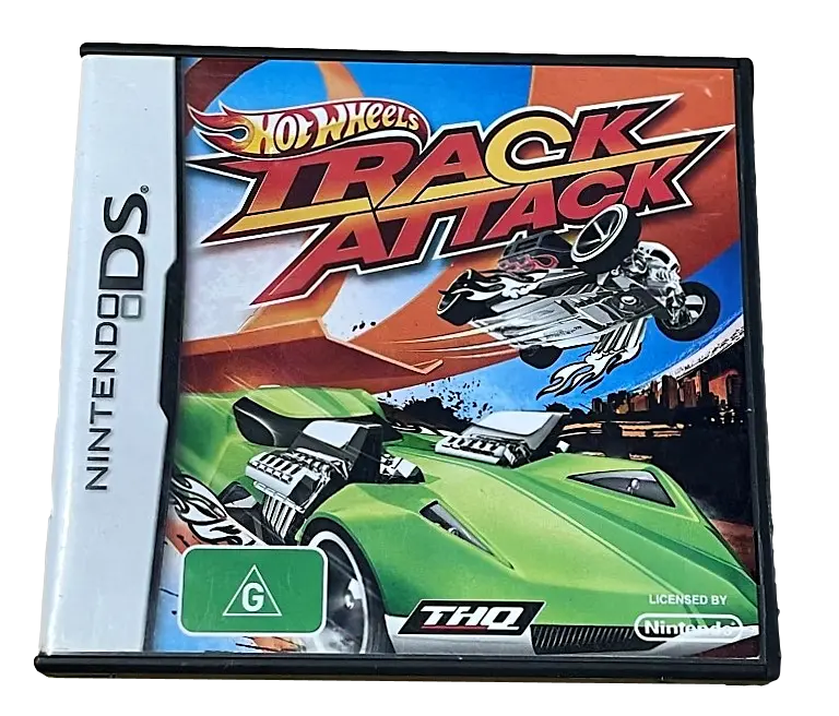 Hot Wheels Track Attack Ds 2Ds 3Ds Game *No Manual* (Pre-Owned) 1