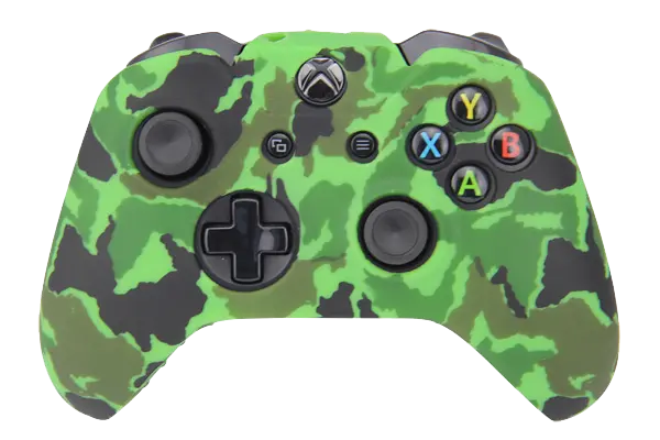 Silicone Cover For Xbox One Controller Skin Case Green Camo 1