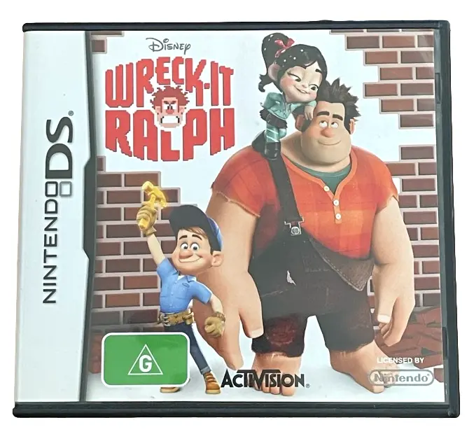 Wreck-It Ralph Nintendo Ds 2Ds 3Ds Game *Complete* 1