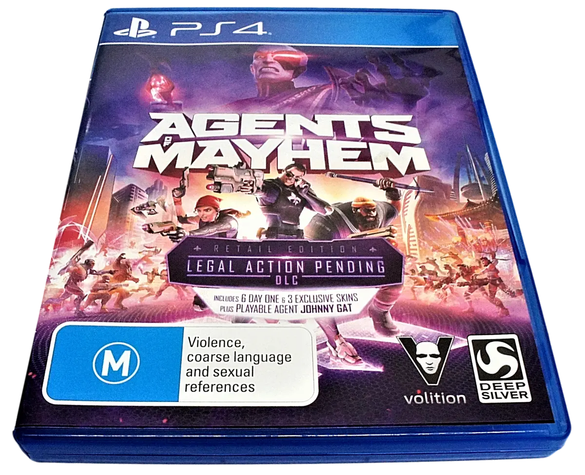 Agents Of Mayhem Ps4 Playstation 4 (Pre-Owned) 1