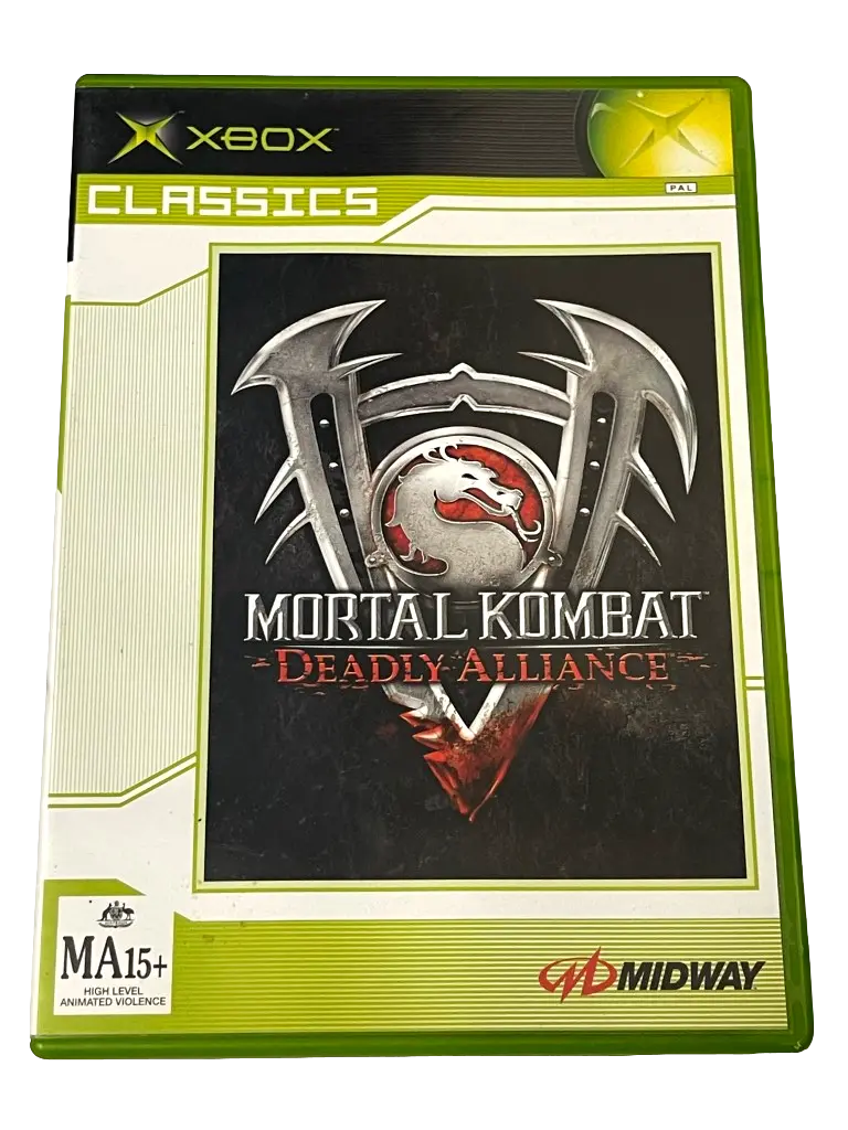 Mortal Kombat Deadly Alliance Xbox Original Pal (Classics) *Complete** 1