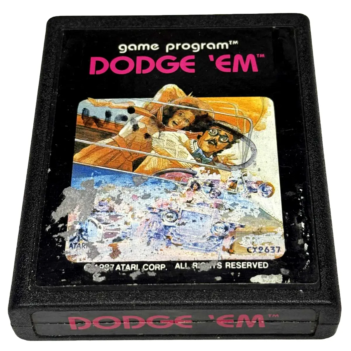 Dodge 'Em Atari 2600 *Cartridge Only* #3 (Preowned) 1
