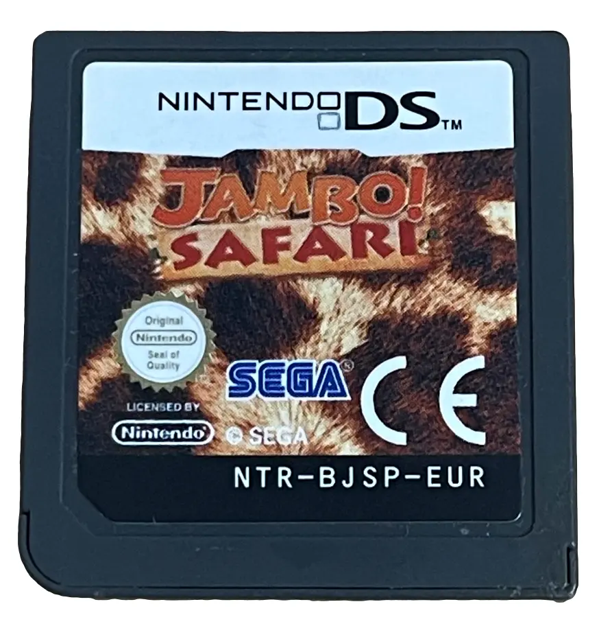 Jambo Safari Nintendo Ds 2Ds 3Ds *Cartridge Only* (Preowned) 1