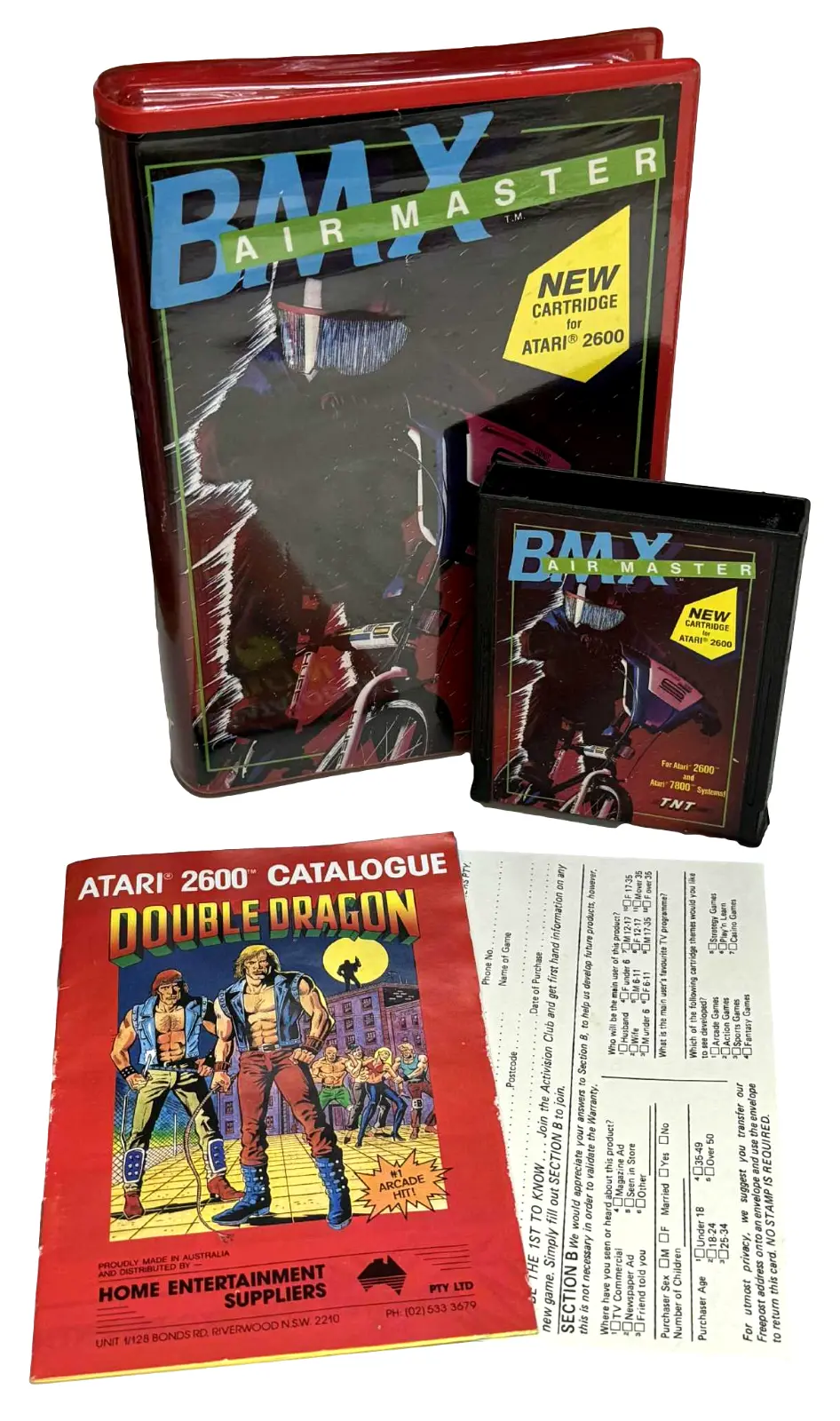 Bmx Air Master Atari 2600 *Complete* #2 (Preowned) 1
