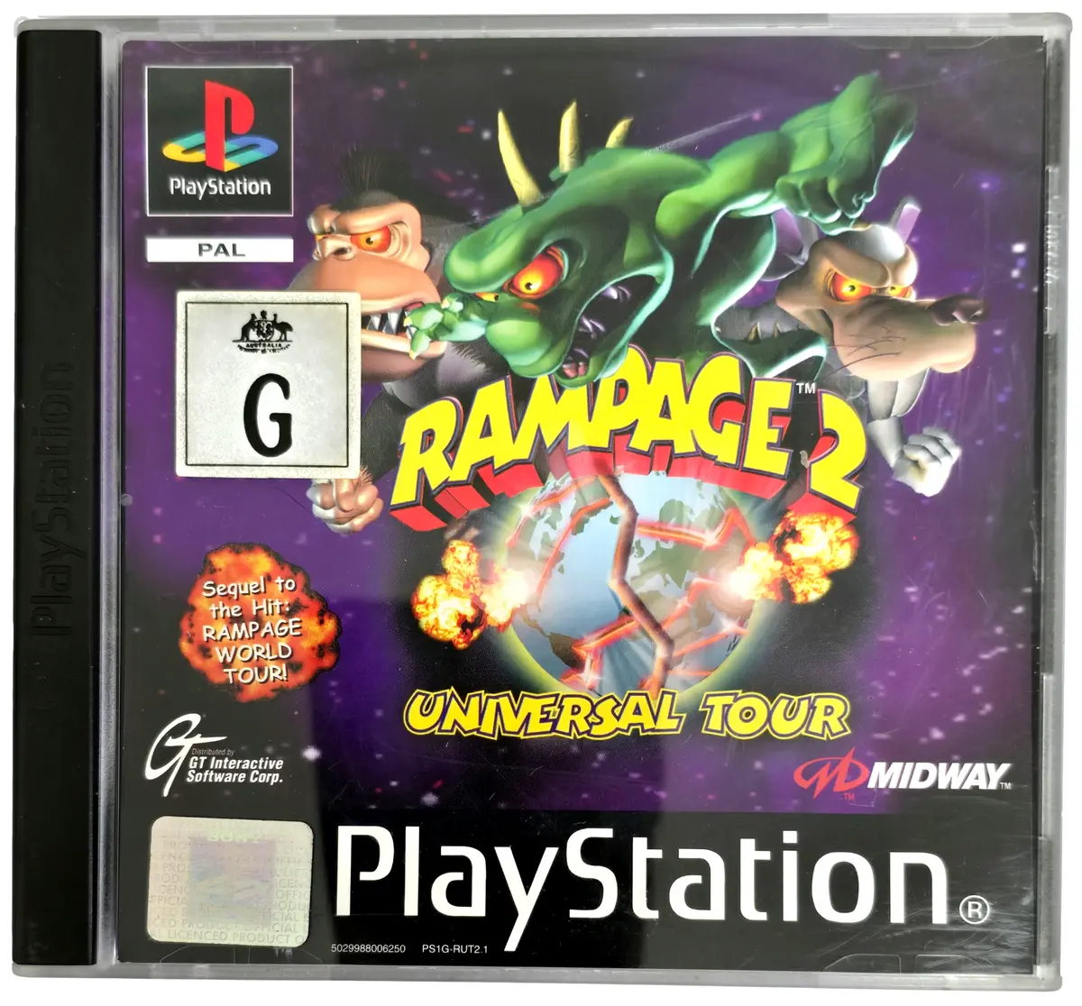 Rampage 2 Universal Tour Ps1 Ps2 Ps3 Pal *Complete* (Preowned) 1