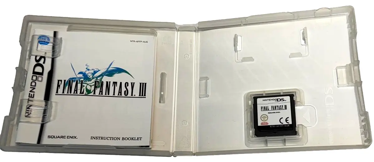 Final Fantasy Iii Nintendo Ds 3Ds Game *Complete* (Preowned) 2
