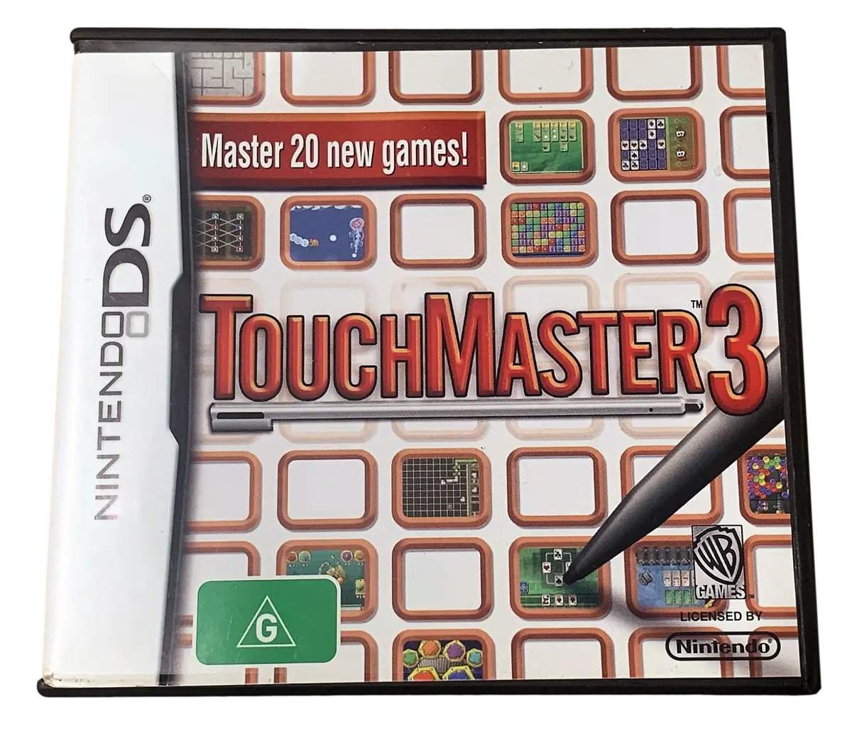 Touchmaster 3 Nintendo Ds 2Ds 3Ds Game *Complete* Touch Master (Preowned) 1