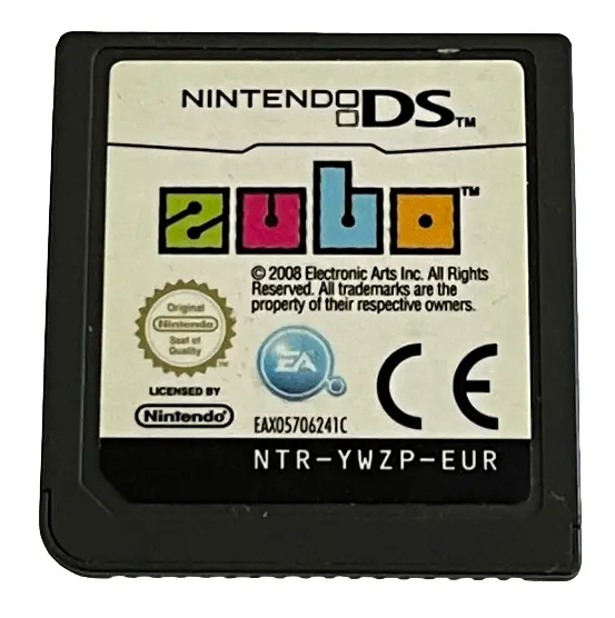 Zubo Nintendo Ds 2Ds 3Ds *Cartridge Only* (Preowned) 1