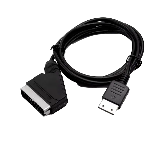 Sega Dreamcast Av Cables Scart Tv Replacement New Aftermarket 1.8 Metre 1