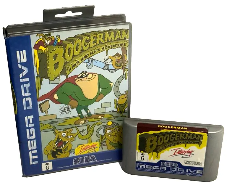 Boogerman Sega Mega Drive *No Manual* Silver Edition (Preowned) 1
