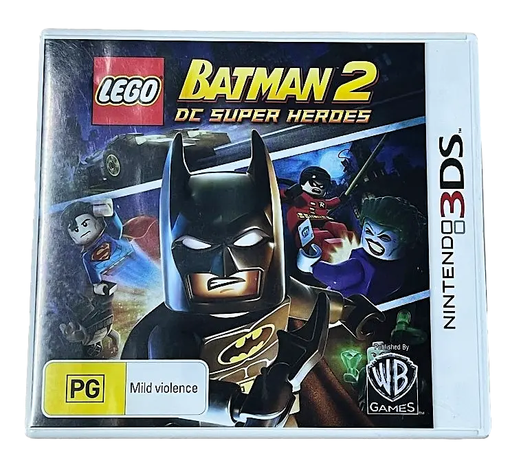Lego Batman 2 Dc Super Heroes Nintendo 3Ds 2Ds Game  *Complete* (Pre-Owned) 1