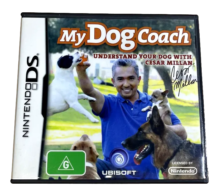 My Dog Coach Nintendo Ds 3Ds Game *Complete* Cesar Millan (Pre-Owned) 1