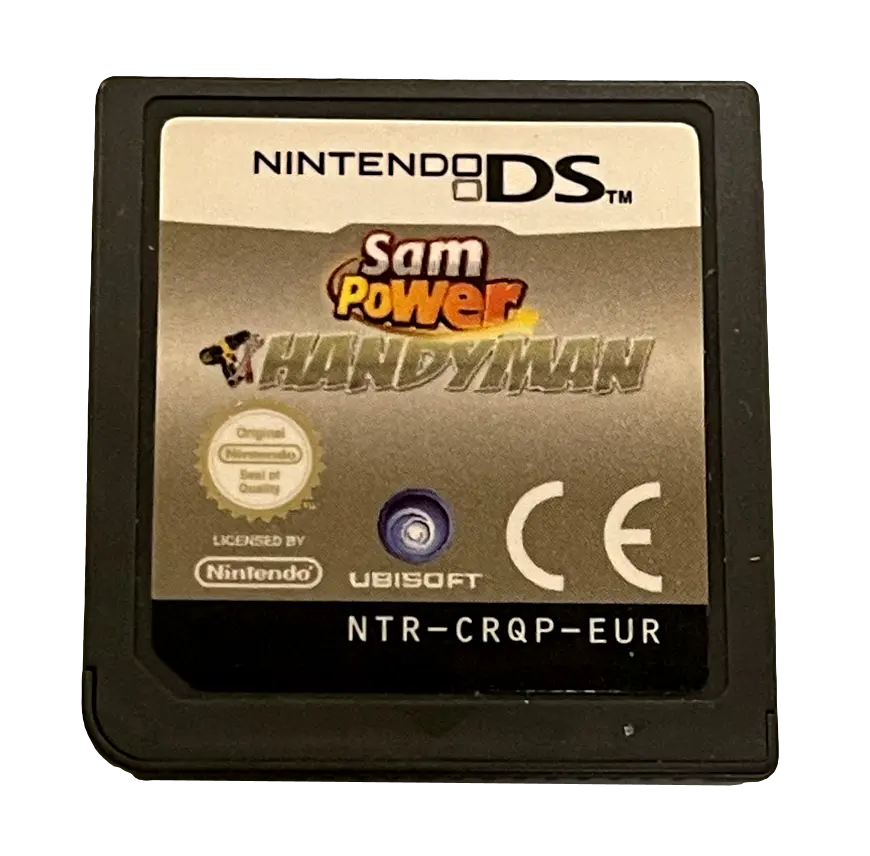 Sam Power Handyman Nintendo Ds 2Ds 3Ds *Cartridge Only* (Pre-Owned) 1