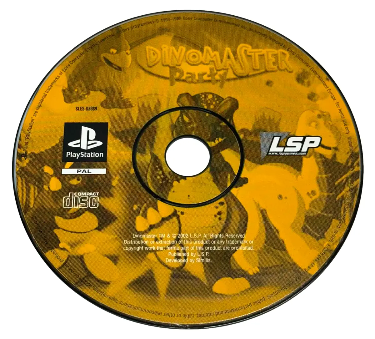 Dinomaster Party Ps1 Ps2 Ps3 Pal *Disc Only* (Preowned) 1