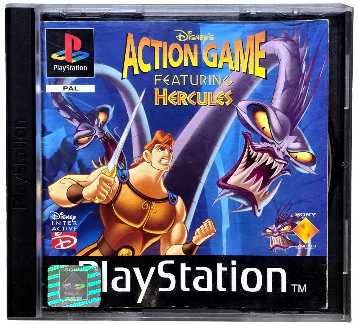 Disney's Action Game Featuring Hercules Ps1 Ps2 Ps3 Pal *No Cover Art* (Preowned) 1