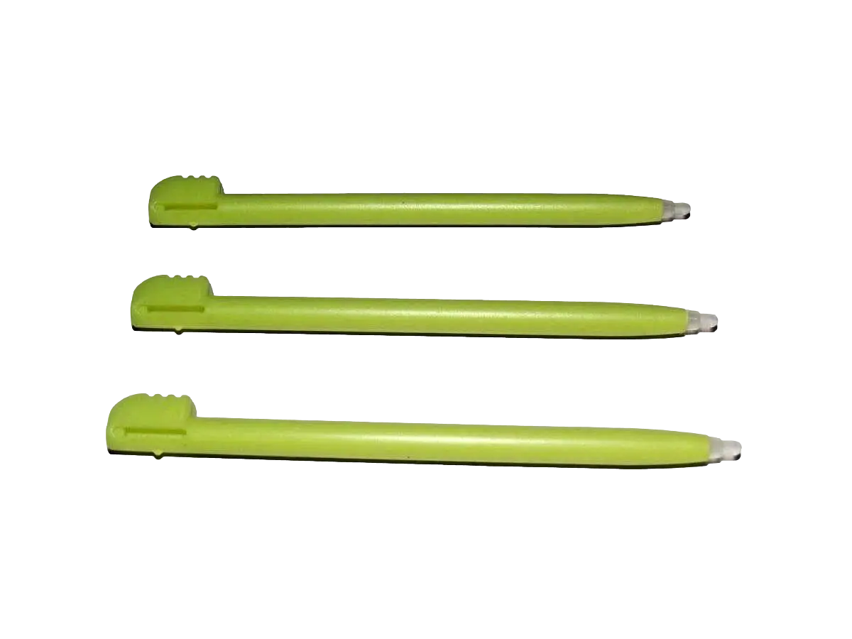 3 X Lime Green Touch Screen Stylus Nintendo Ds Lite 1