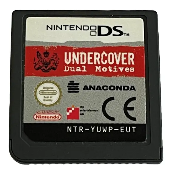 Undercover Dual Motives Nintendo Ds 2Ds 3Ds *Cartridge Only* (Preowned) 1