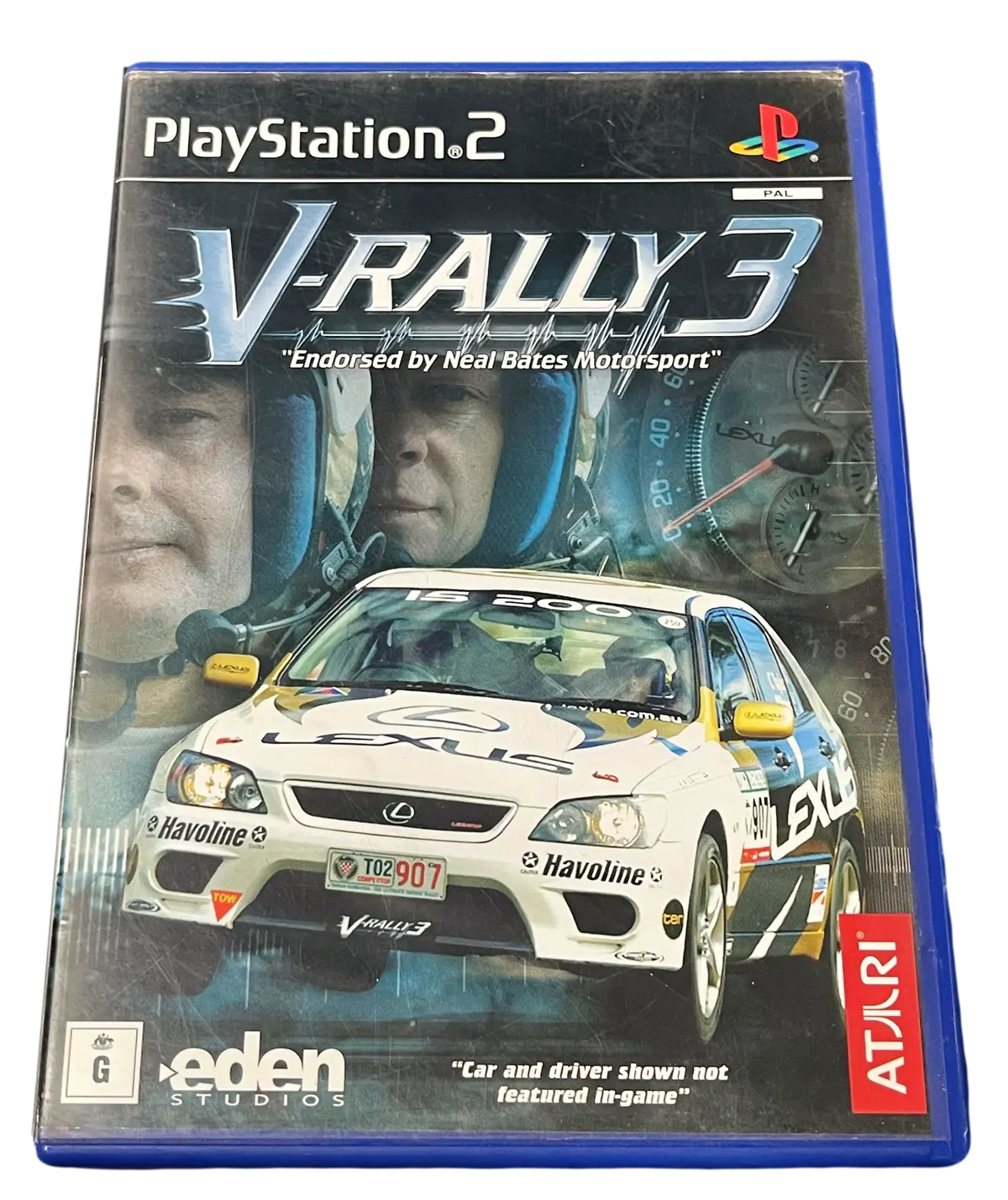V Rally 3 Sony Ps2 Pal *Complete* (Preowned) 1