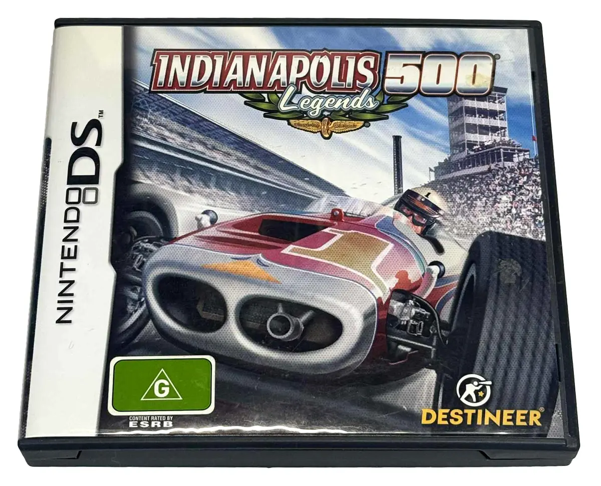 Indianapolis 500 Legends Nintendo Ds 3Ds Game *Complete* (Preowned) 1