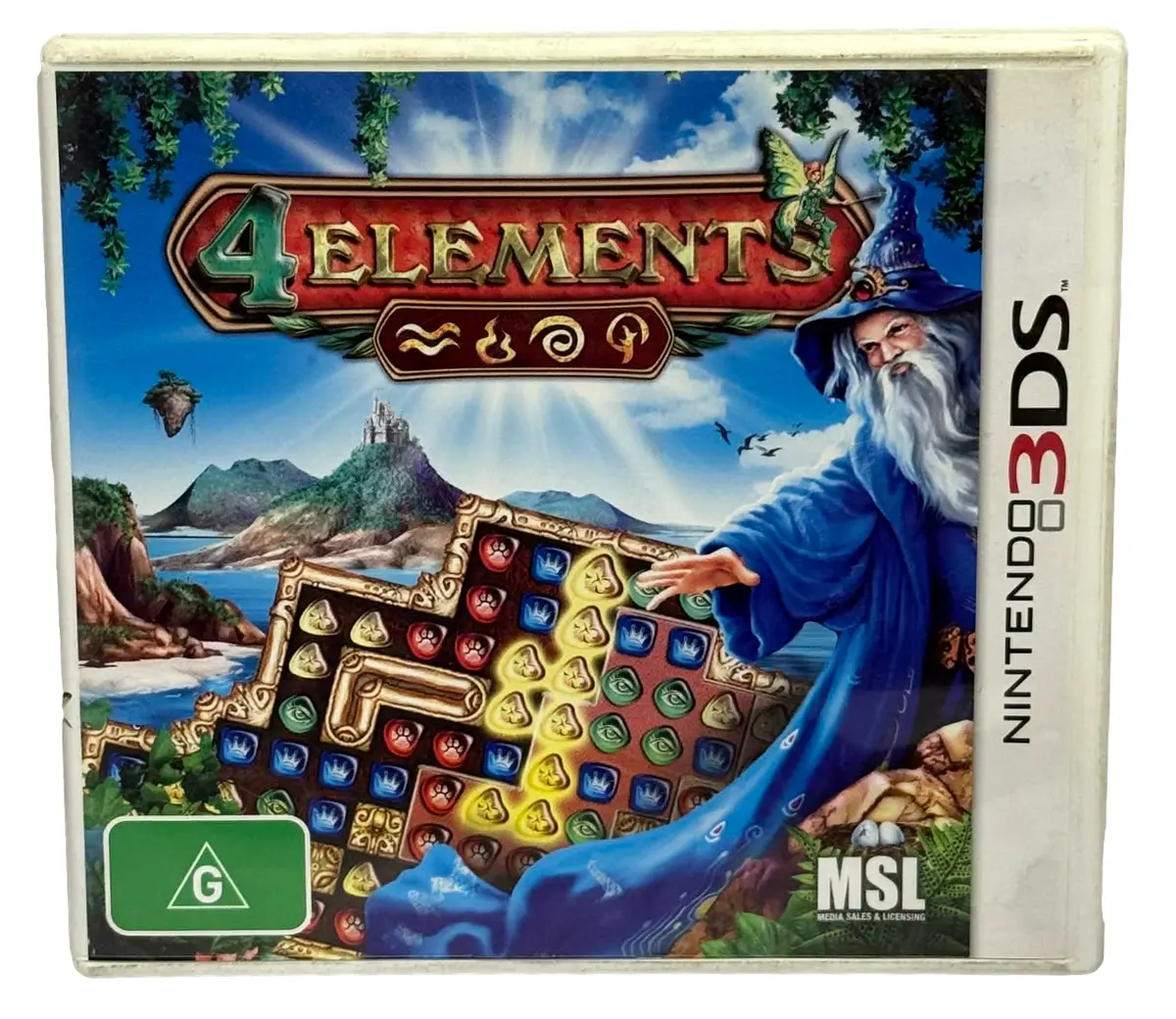 4 Elements Nintendo 3Ds Game (Preowned) 1