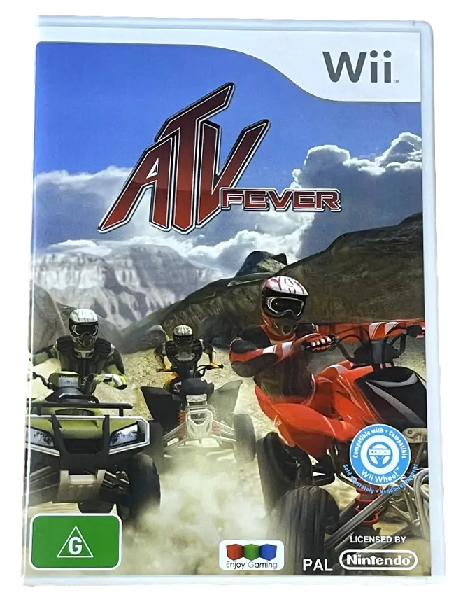 Atv Fever Nintendo Wii Pal *Complete*  (Preowned) 1